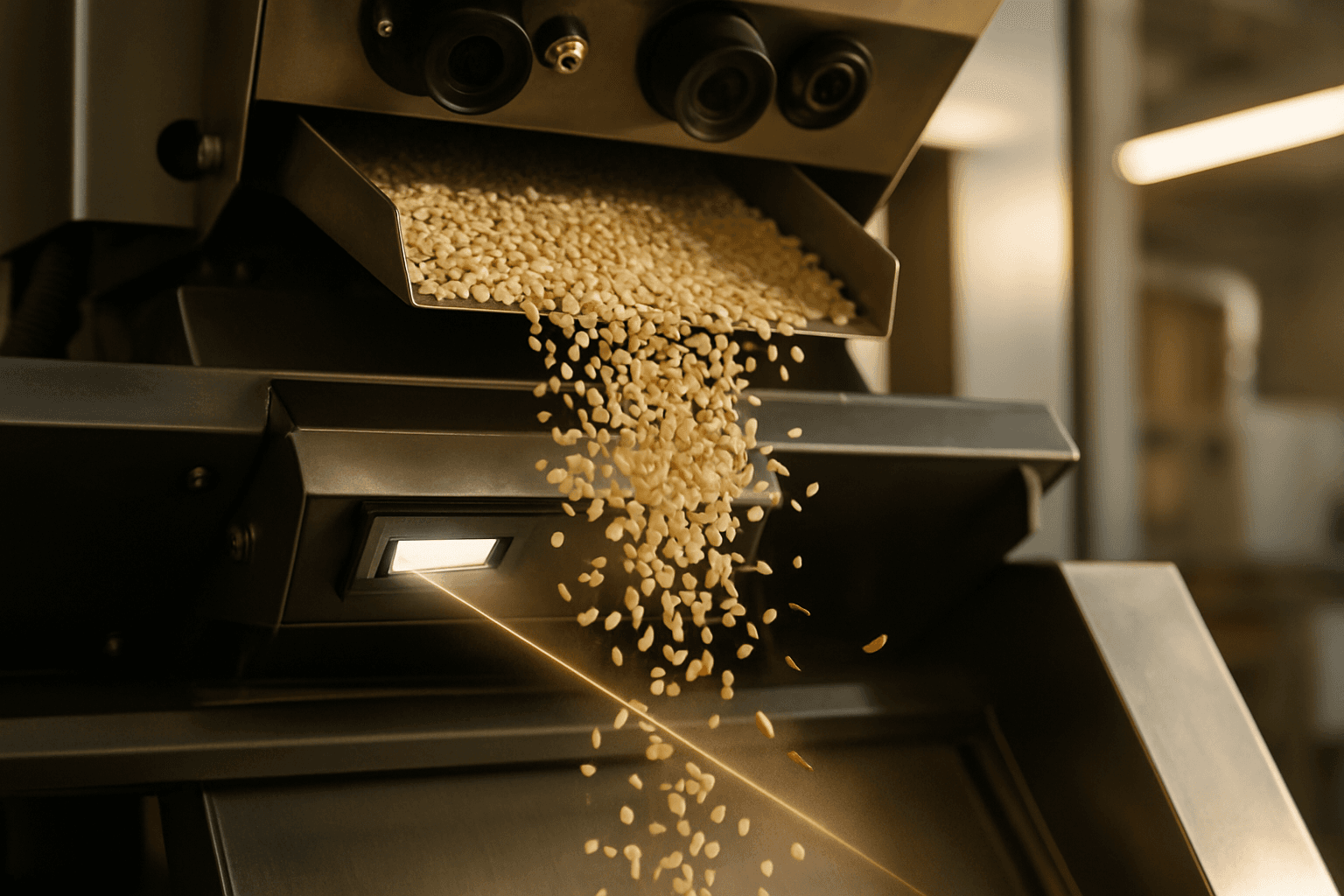 How AI Optical Sorting Gets Sesame to 99.95% Purity