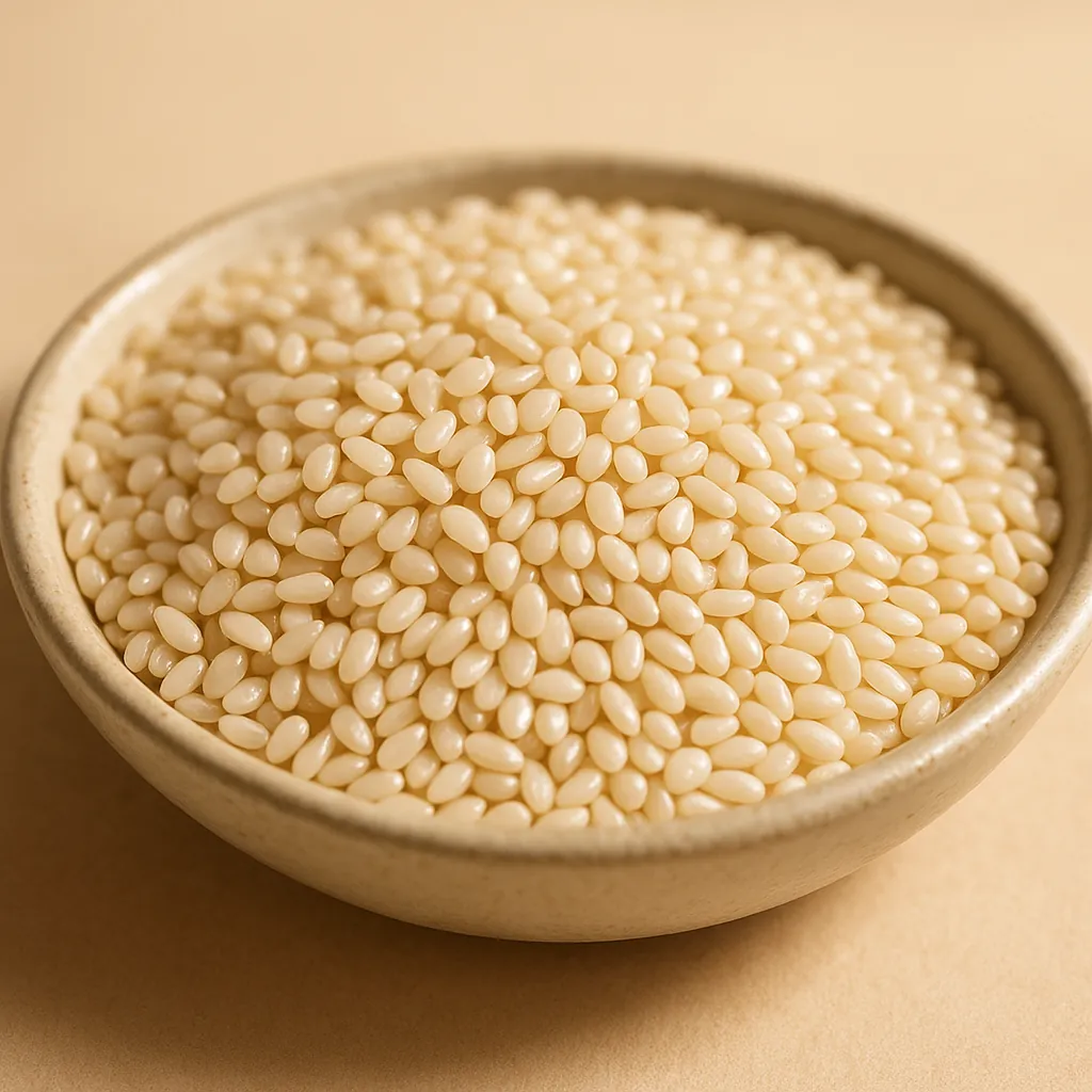 Hulled White Sesame Seeds 99.98% — Wholesale