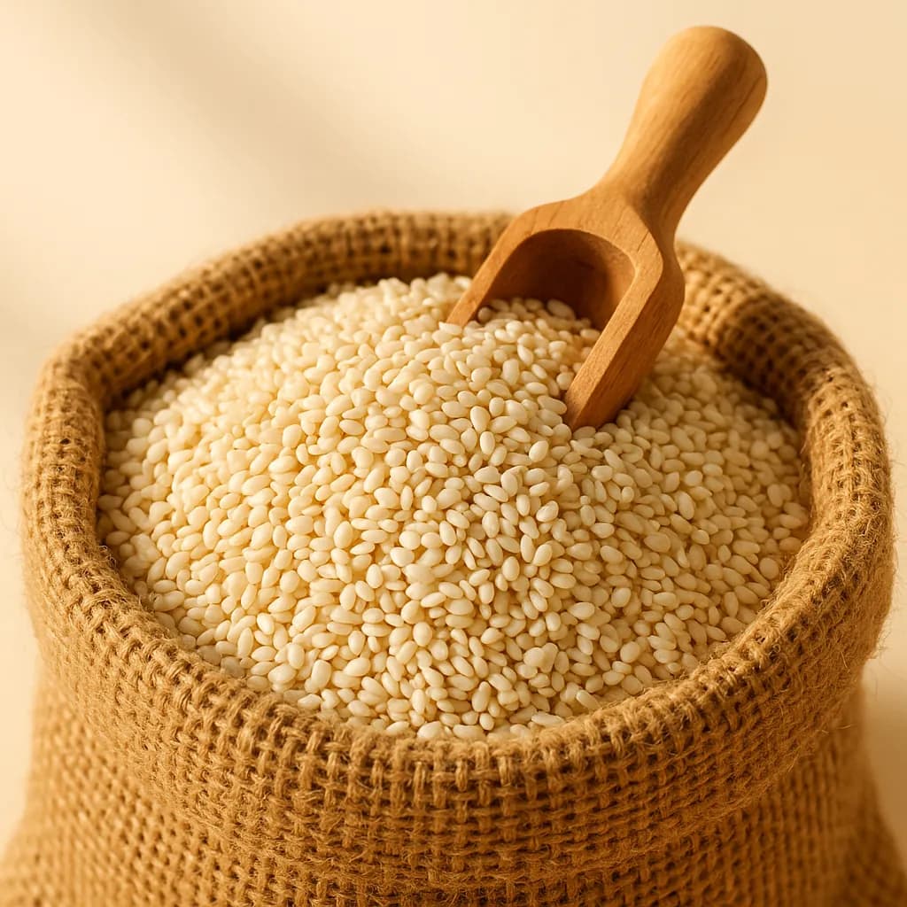 Natural White Sesame Seeds 99/1/1 — Wholesale