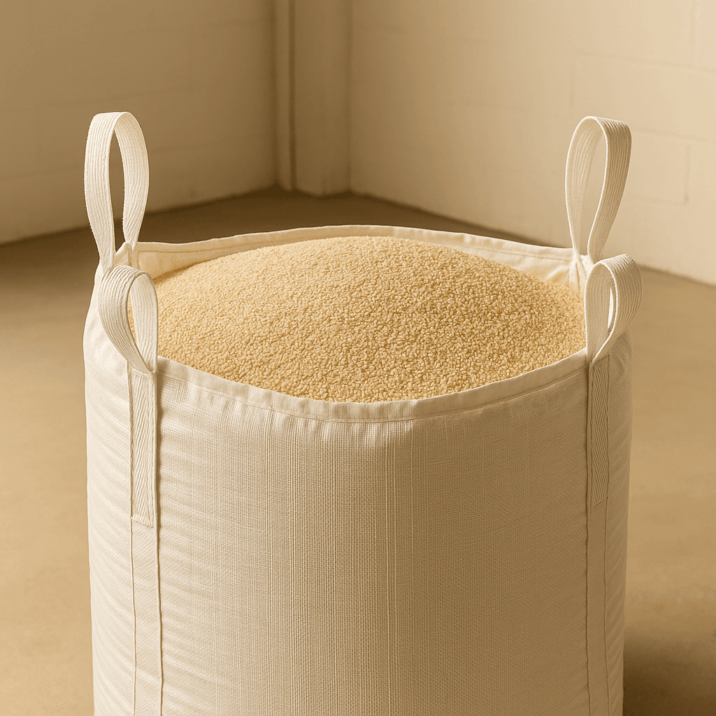 Natural White Sesame Seeds in 1 MT Jumbo Bags — Wholesale